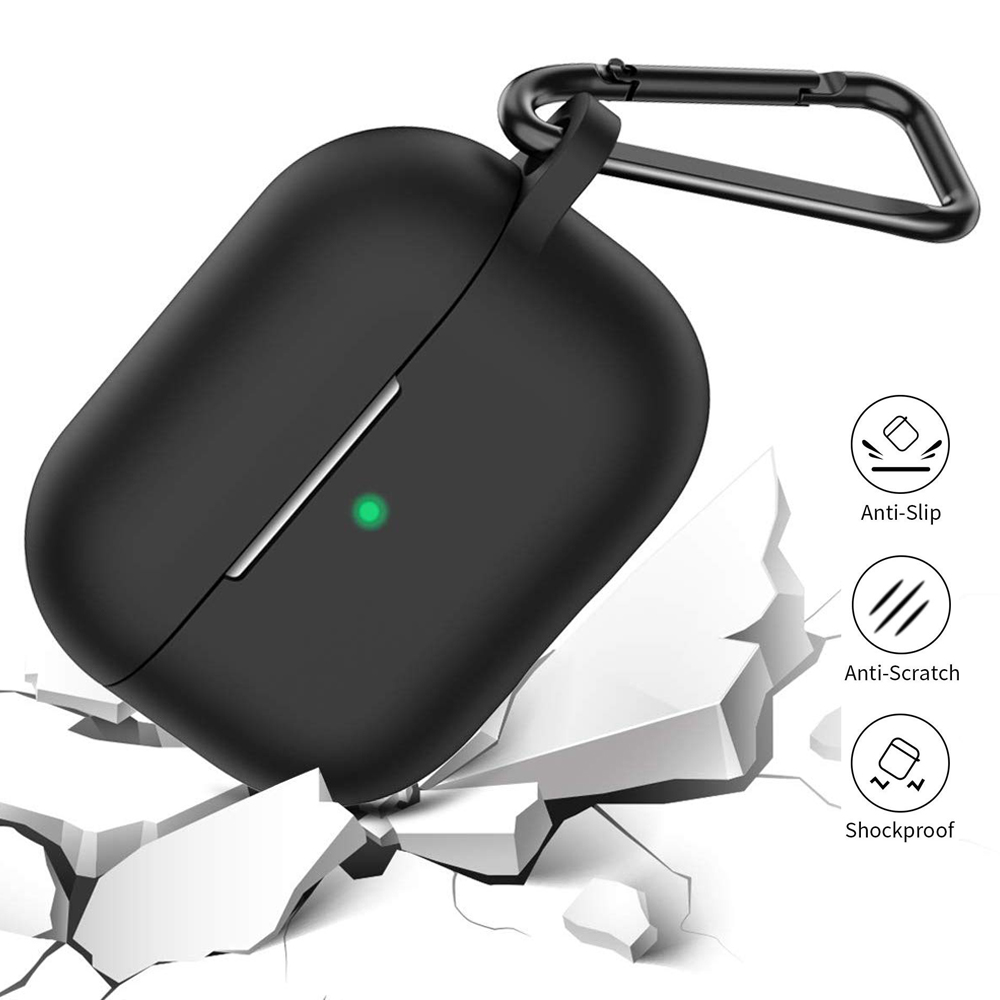 For Airpods Pro Case, Silicone Protective Wireless Charging Skin for airpods 2019